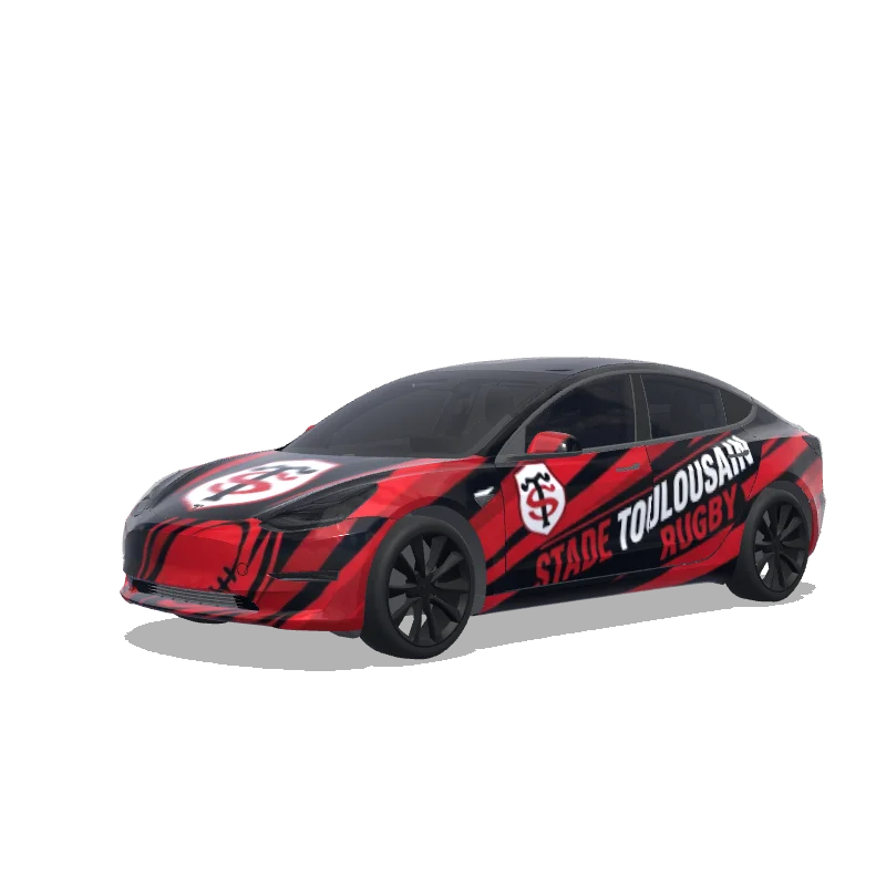 Tesla Model 3 custom wrap design