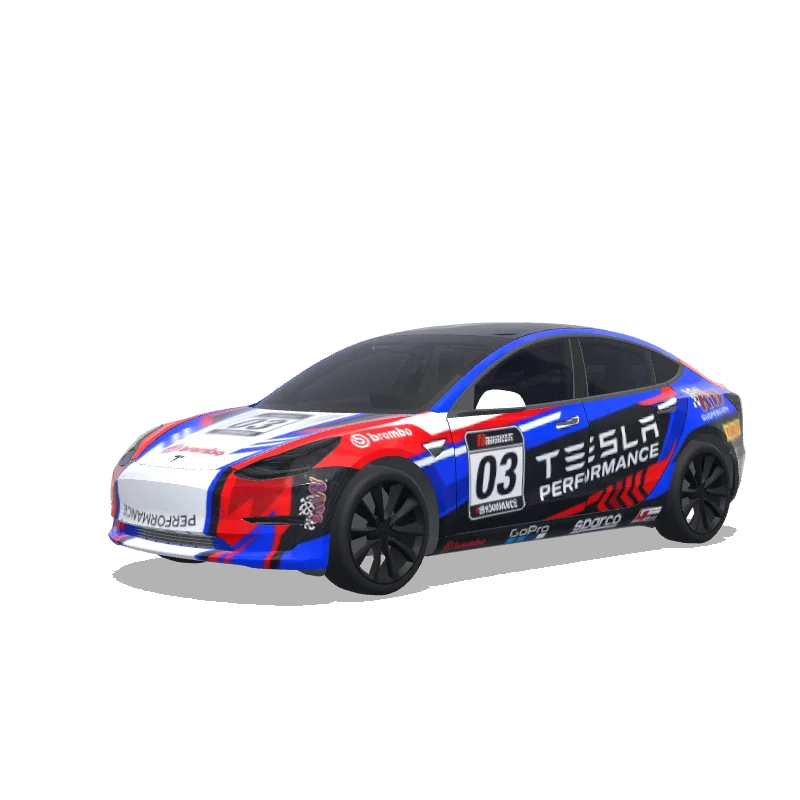 Tesla Model 3 custom wrap design