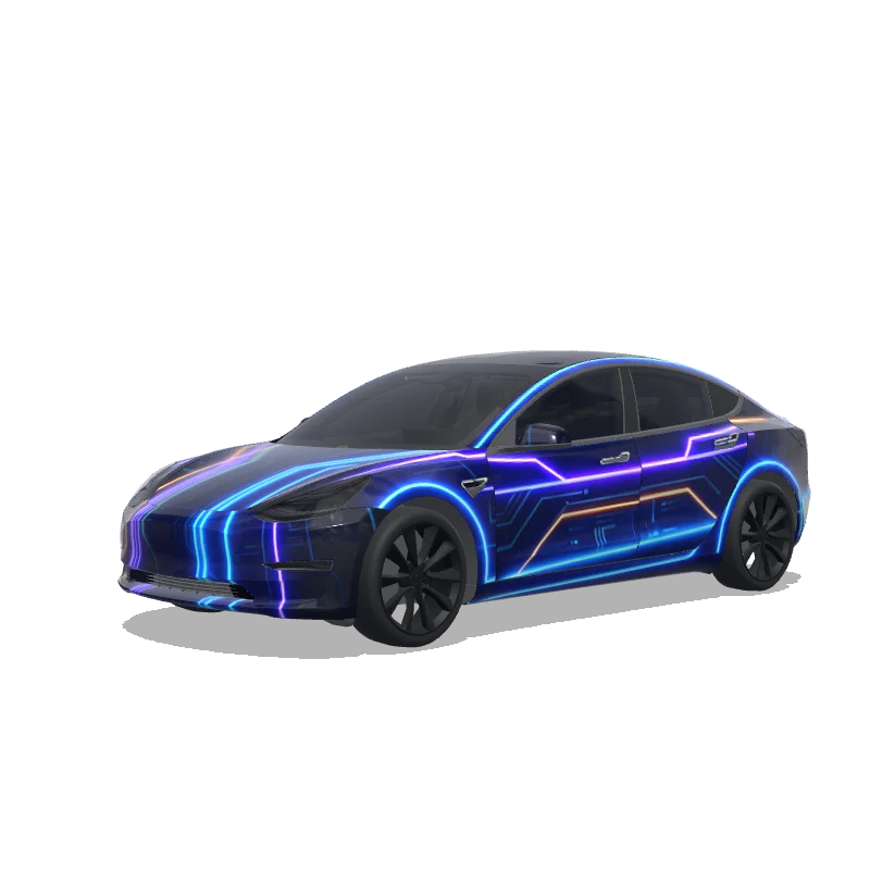 Trone - Tesla Model 3 wrap