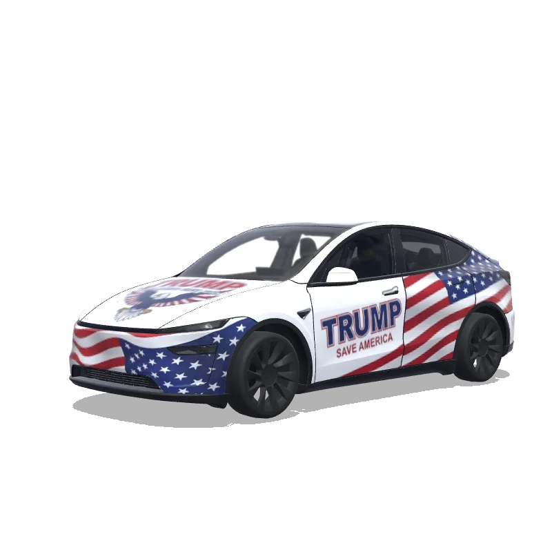 Tesla Model Y (2025+ Premium) custom wrap design