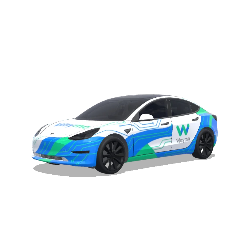Tesla Model 3 custom wrap design