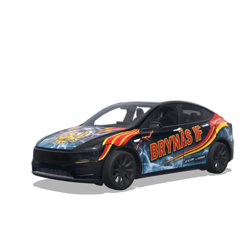 Design wrapping personalizzato Tesla Model Y (2025+ Premium)