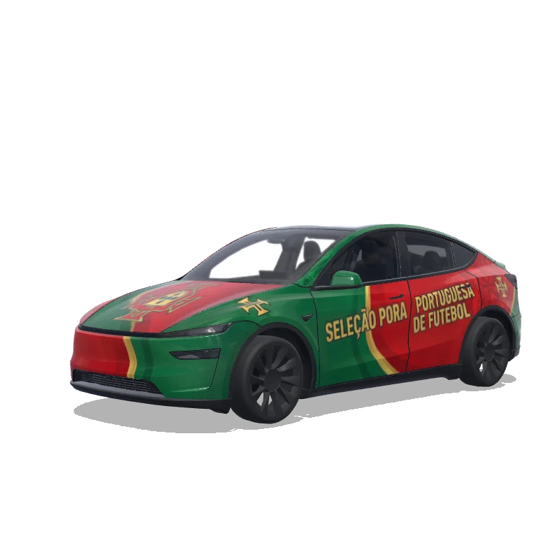 Tesla Model Y (2025+ Premium) custom wrap design