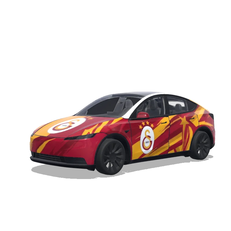 Tesla Model Y (2025+ Standard) custom wrap design