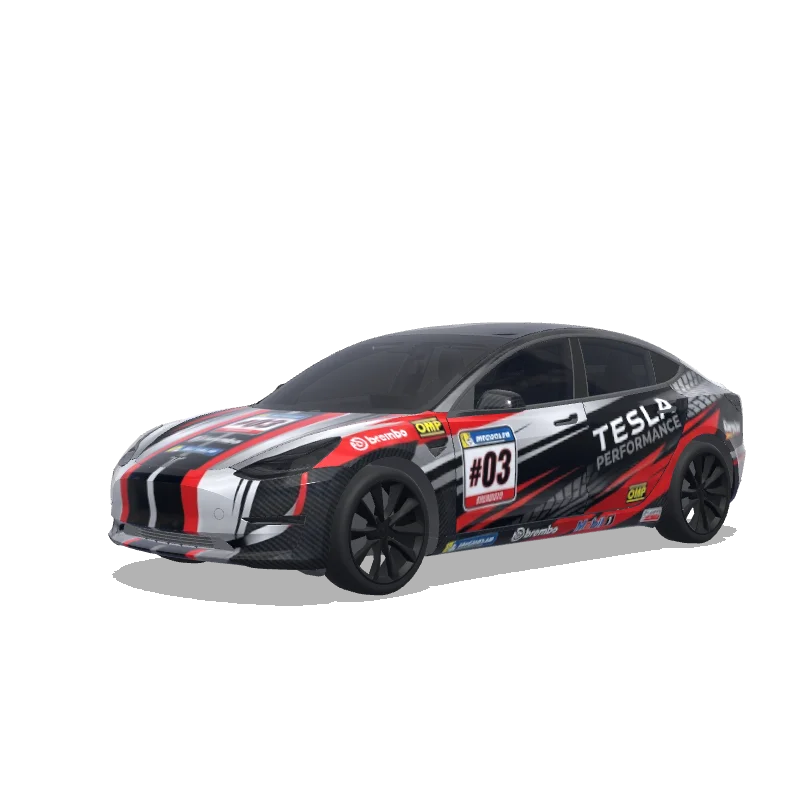 Tesla Model 3 custom wrap design