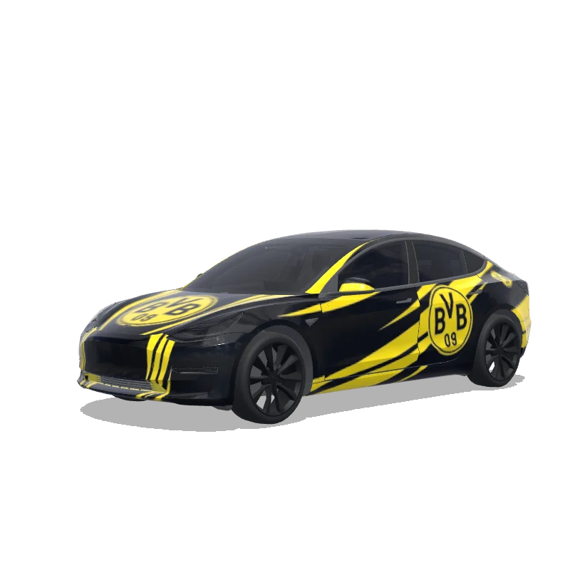 Tesla Model 3 custom wrap design