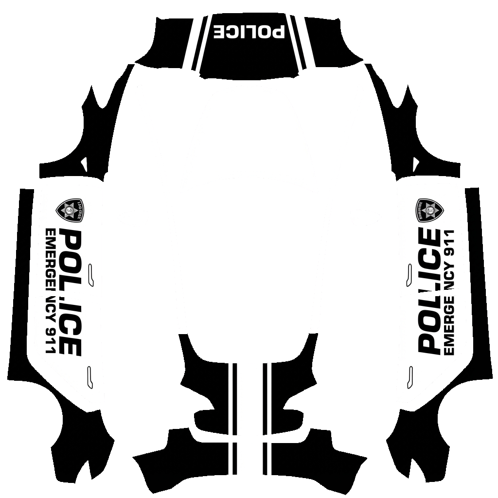 Model 3 Wrap Design - flat wrap PNG for Model 3 Paint Shop