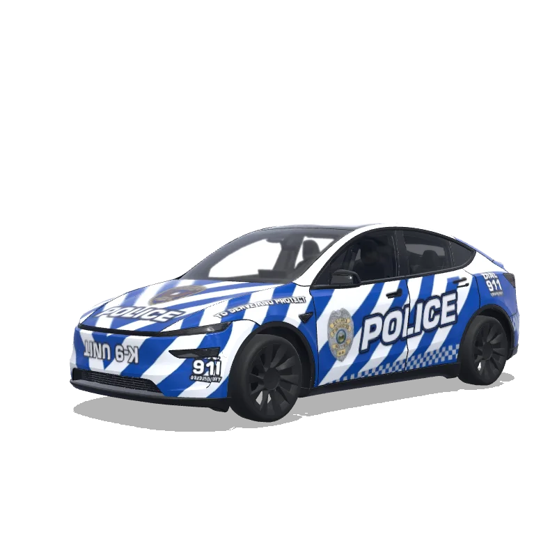 Tesla Model Y (2025+ Premium) custom wrap design