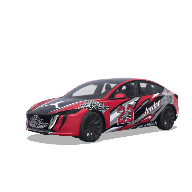 Tesla Model 3 (2024+ Standard/Premium) custom wrap design
