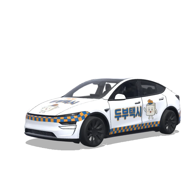 Tesla Model Y (2025+ Premium) custom wrap design