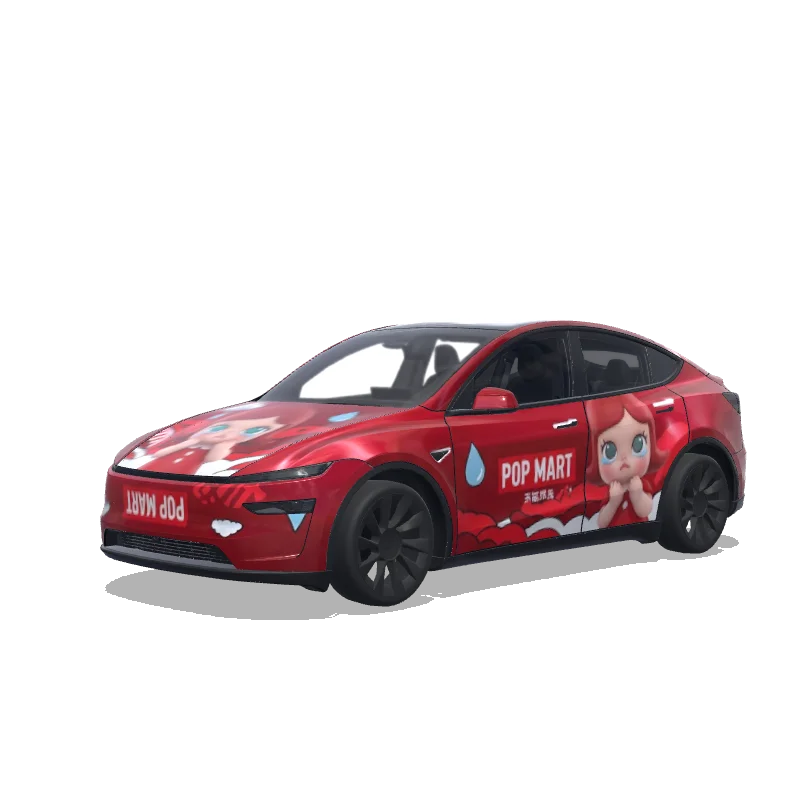 Tesla Model Y (2025+ Premium) custom wrap design