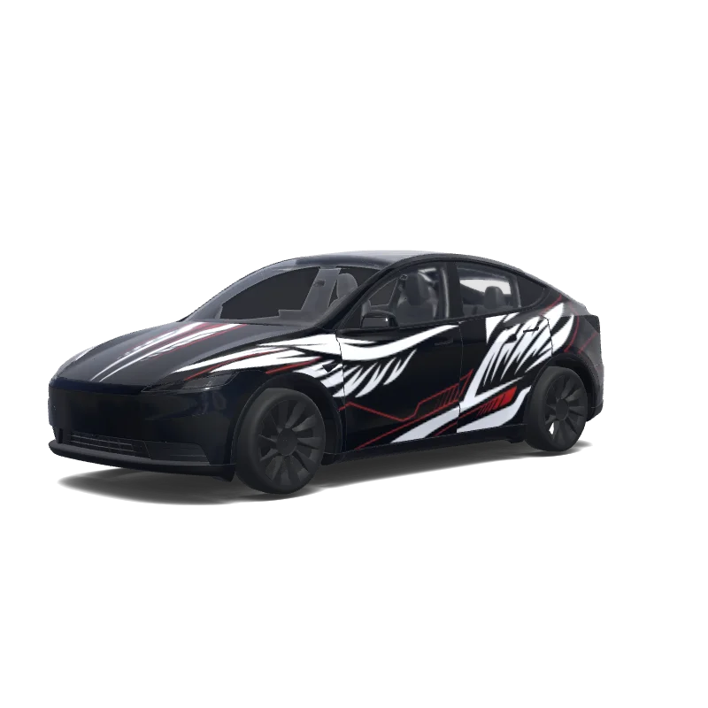 Tesla Model Y (2025+ Standard) カスタムラップデザイン