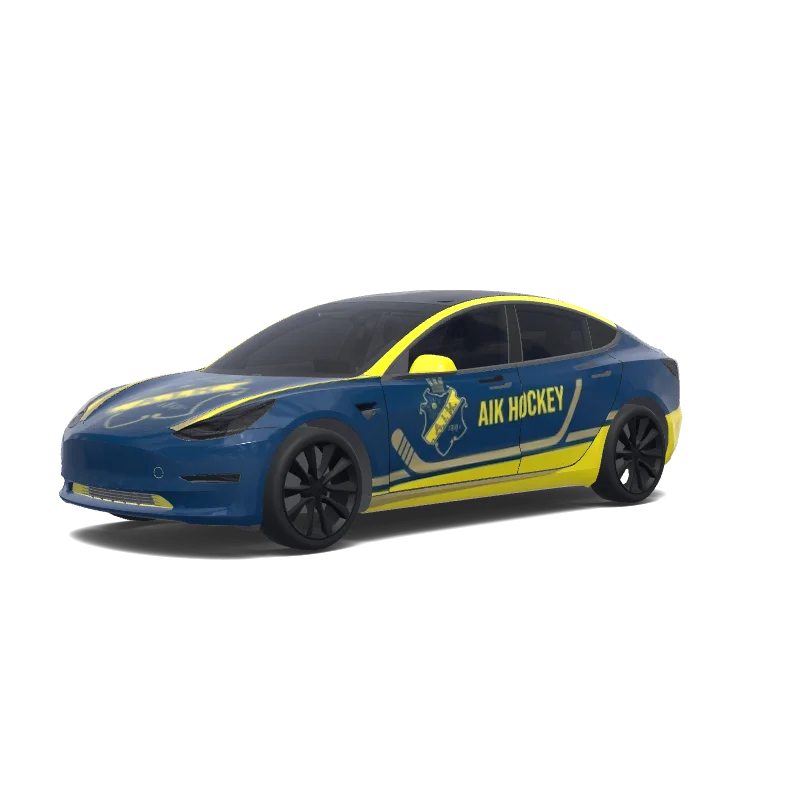 Tesla Model 3 커스텀 랩 디자인