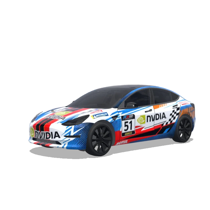 Tesla Model 3 custom wrap design