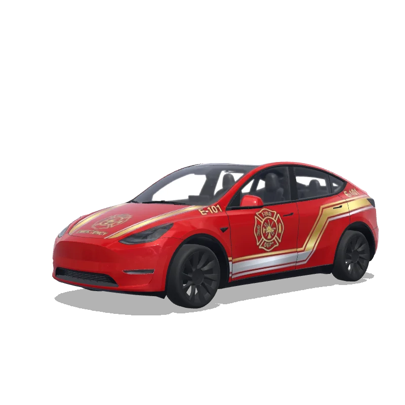 Tesla Model Y custom wrap design