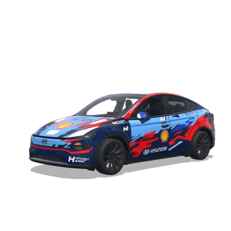 Tesla Model Y (2025+ Premium) custom wrap design