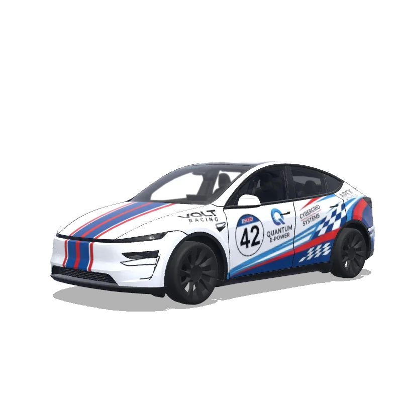 Tesla Model Y (2025+ Premium) custom wrap design