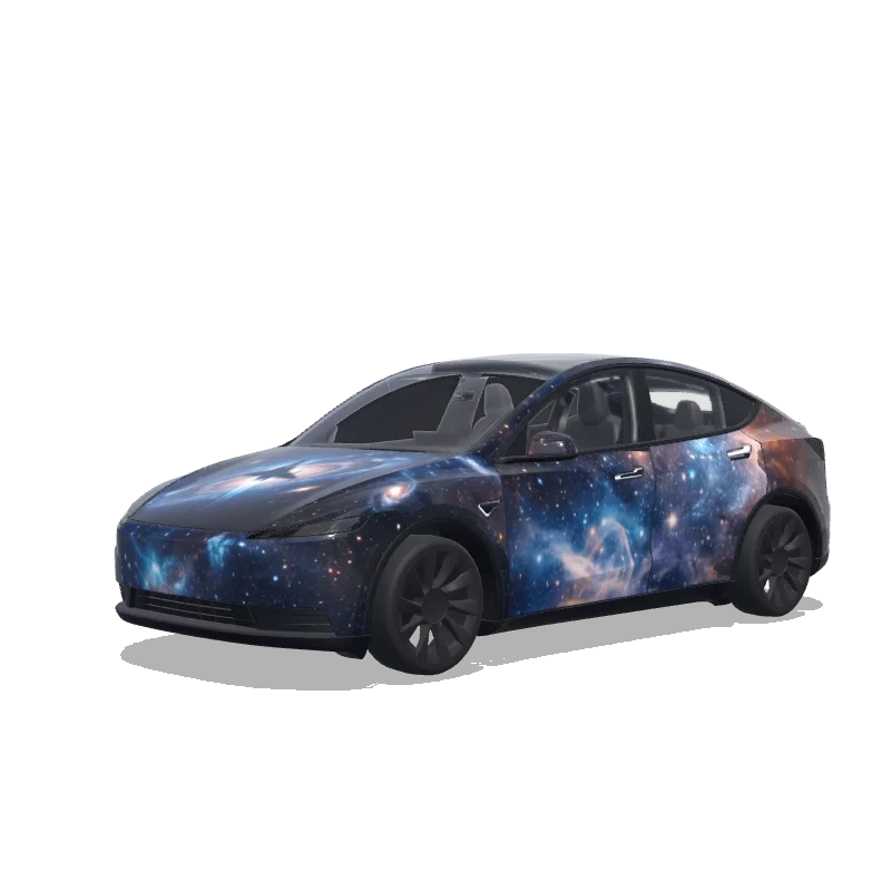 Tesla Model Y (2025+ Standard) custom wrap design