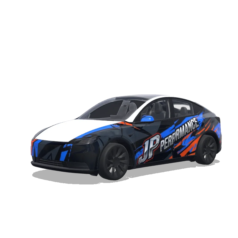 Tesla Model Y (2025+ Standard) custom wrap design