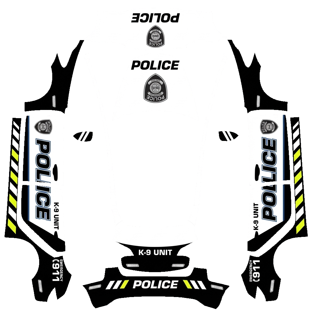 Model 3-folieringsdesign - flat wrap PNG for Model 3 Paint Shop