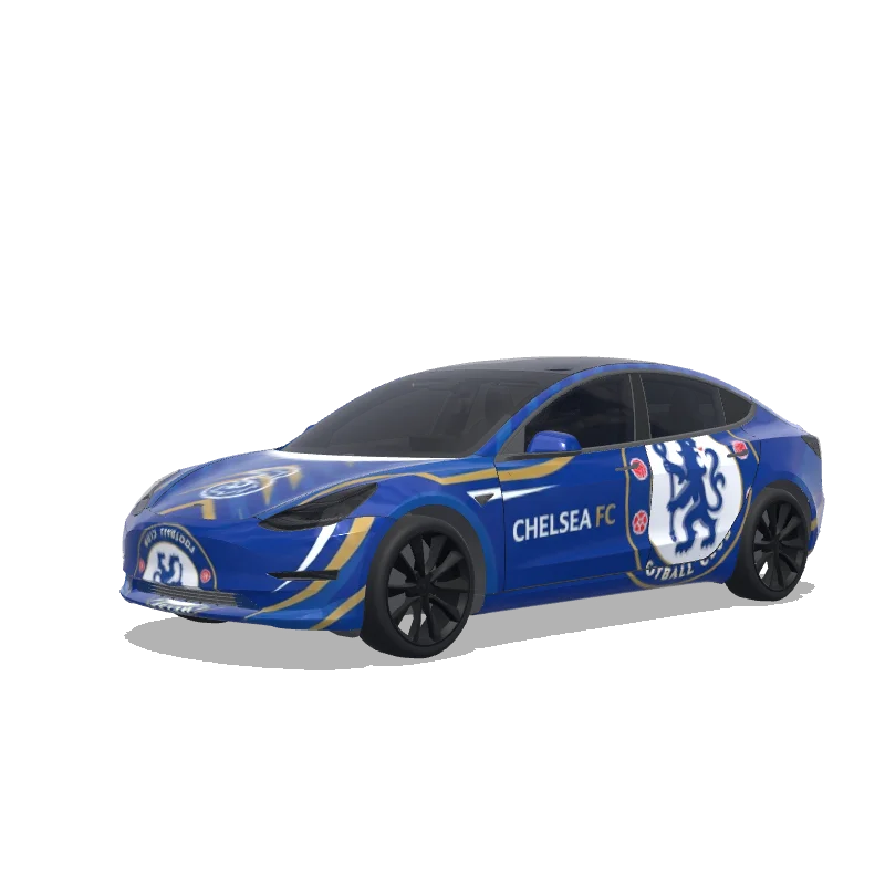 Tesla Model 3 custom wrap design