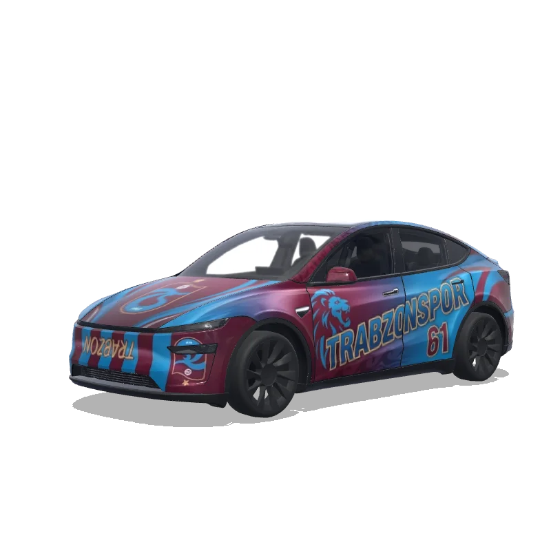Tesla Model Y (2025+ Premium) custom wrap design