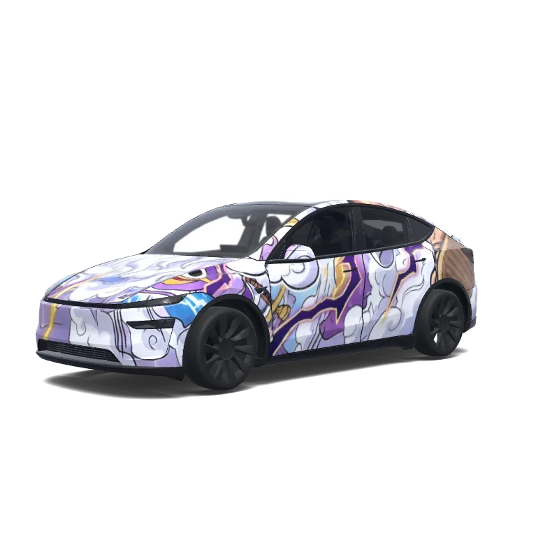 Tesla Model Y (2025+ Premium) custom wrap design