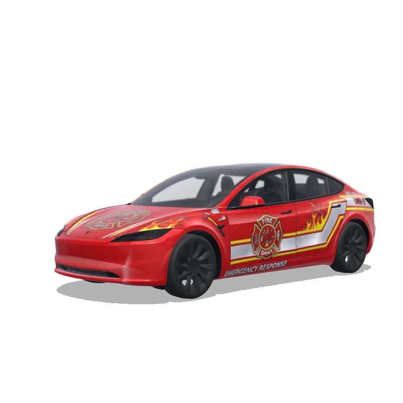 Tesla Model 3 (2024+ Standard/Premium) custom wrap design