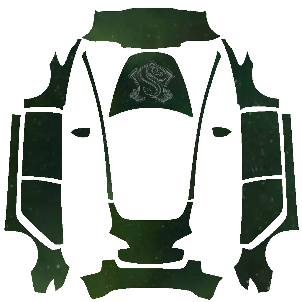 slytherin - flat wrap PNG for Model 3 Paint Shop