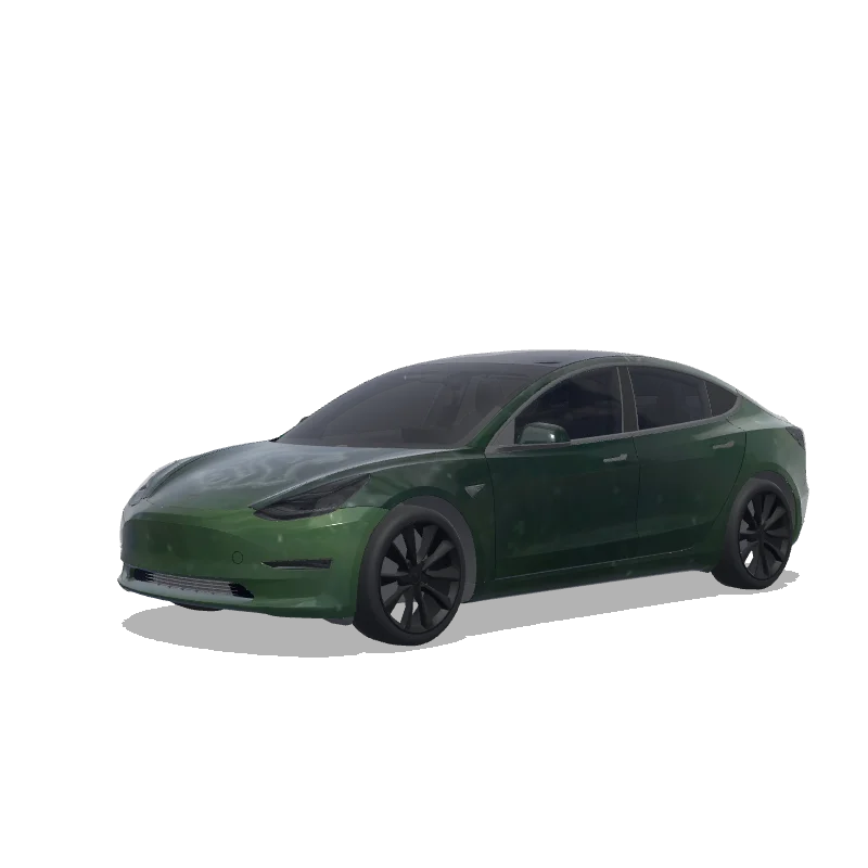 slytherin - Tesla Model 3 wrap