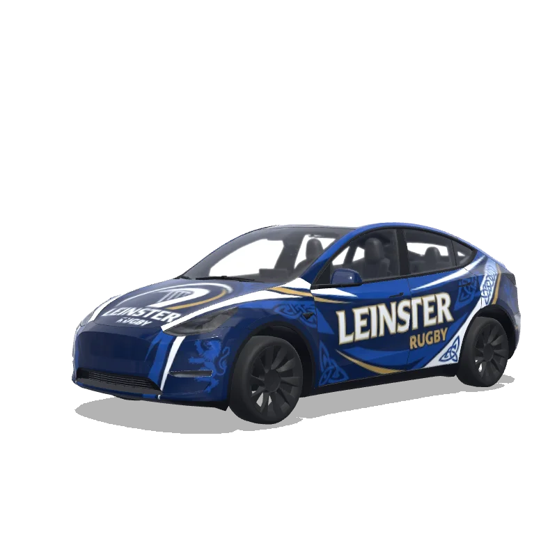 Tesla Model Y custom wrap design