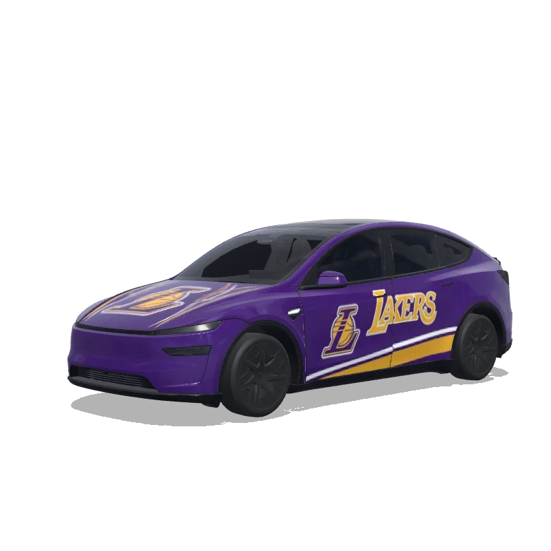 Tesla Model Y L custom wrap design