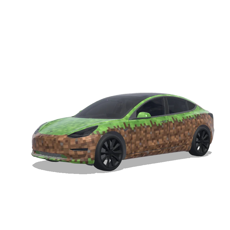 Tesla Model 3 custom wrap design