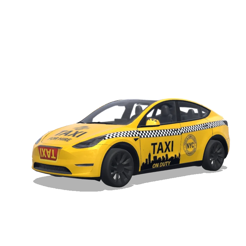 Tesla Model Y tilpasset wrap-design