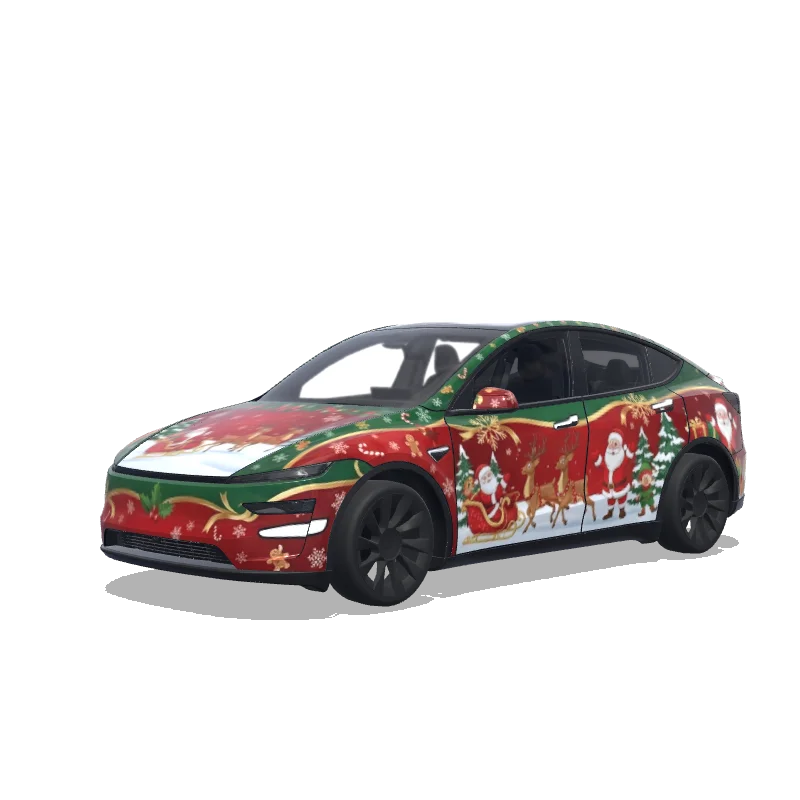 Tesla Model Y (2025+ Premium) custom wrap design