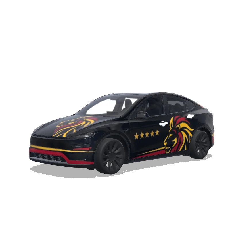 Tesla Model Y (2025+ Premium) custom wrap design