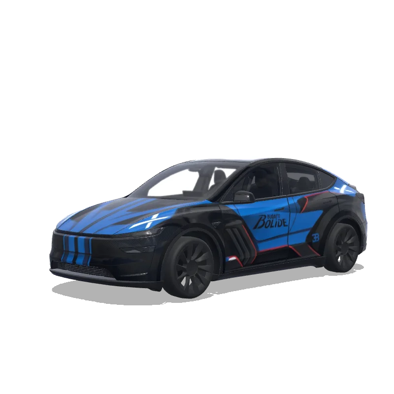 Tesla Model Y (2025+ Premium) custom wrap design