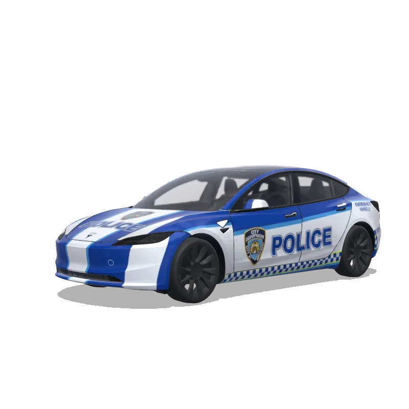 Tesla Model 3 (2024+ Standard/Premium) custom wrap design