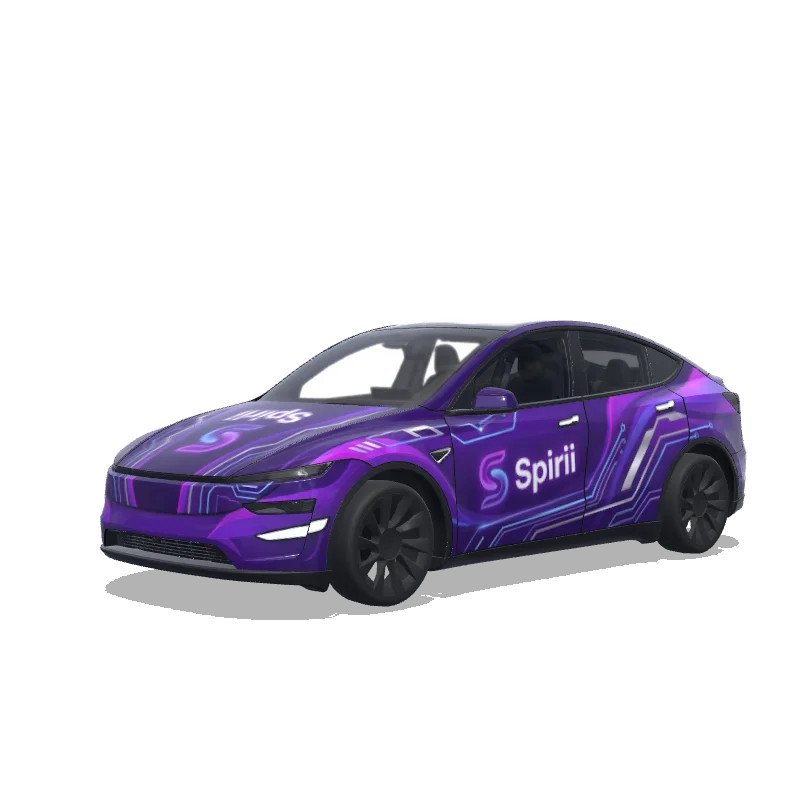 Tesla Model Y (2025+ Premium) custom wrap design