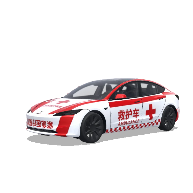 Tesla Model 3 (2024+ Standard/Premium) custom wrap design