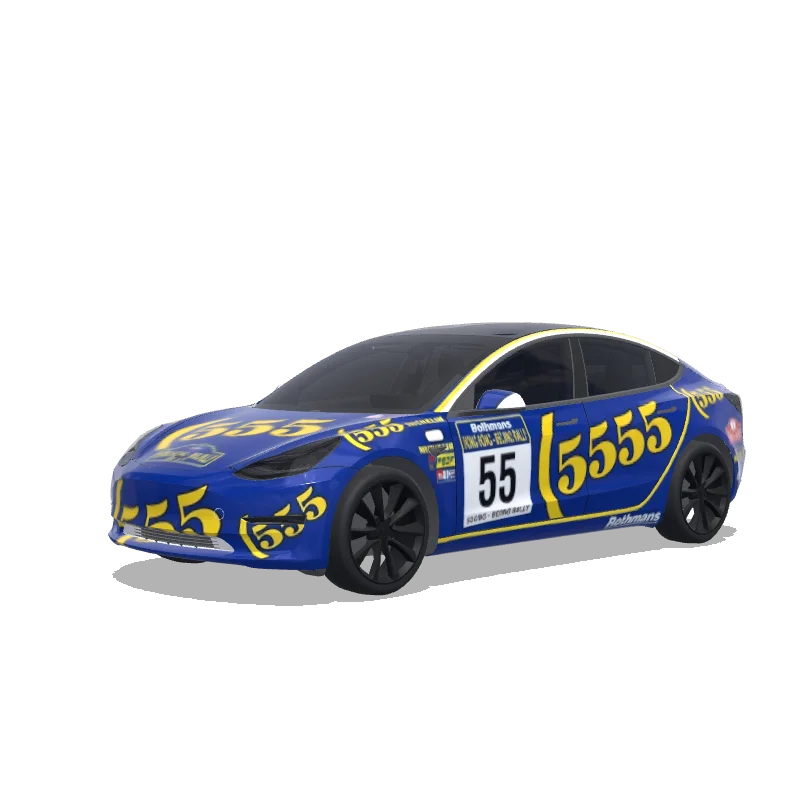 Tesla Model 3 custom wrap design