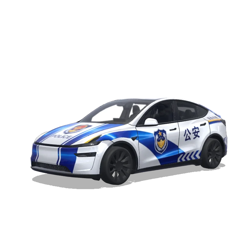 Tesla Model Y (2025+ Premium) custom wrap design
