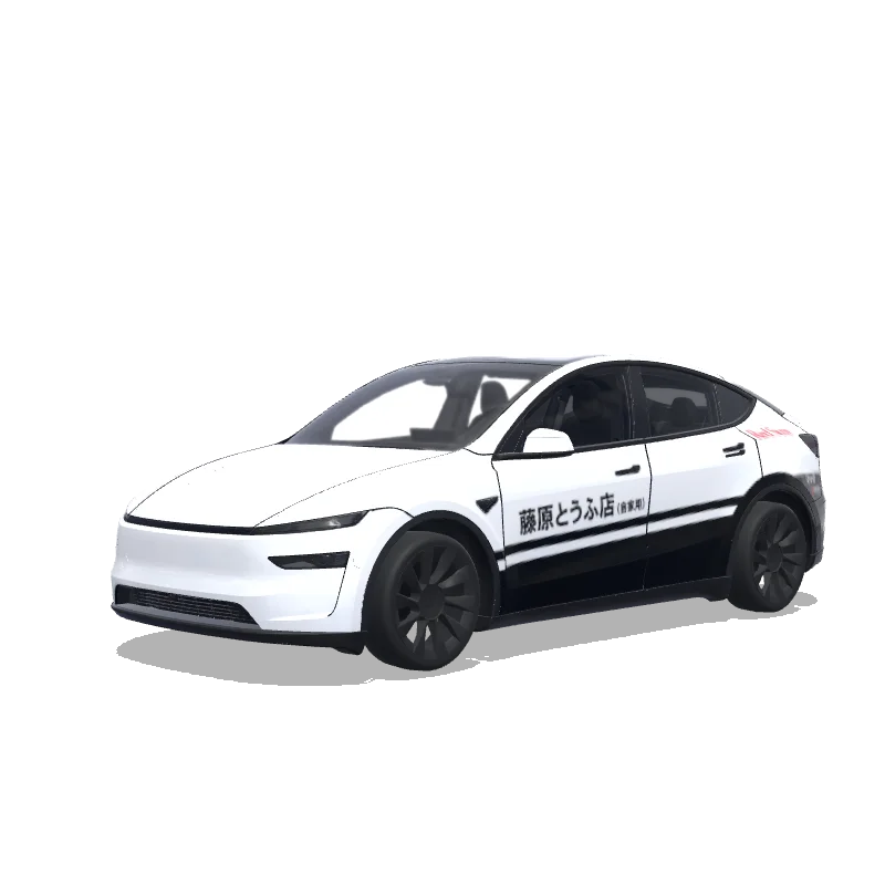 Tesla Model Y (2025+ Premium) custom wrap design