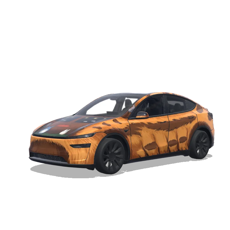 Tesla Model Y (2025+ Premium) custom wrap design