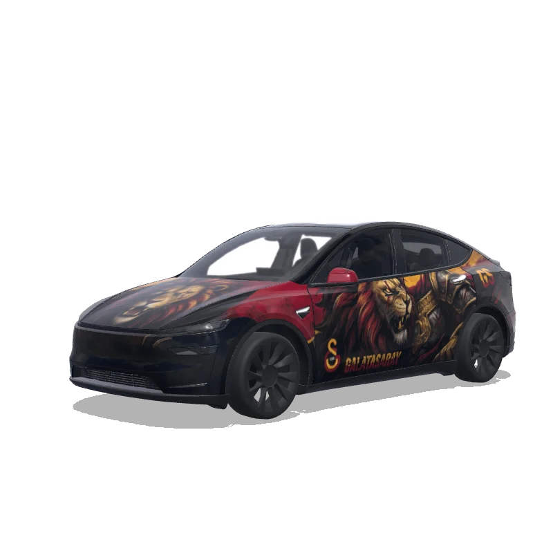 Tesla Model Y (2025+ Premium) custom wrap design