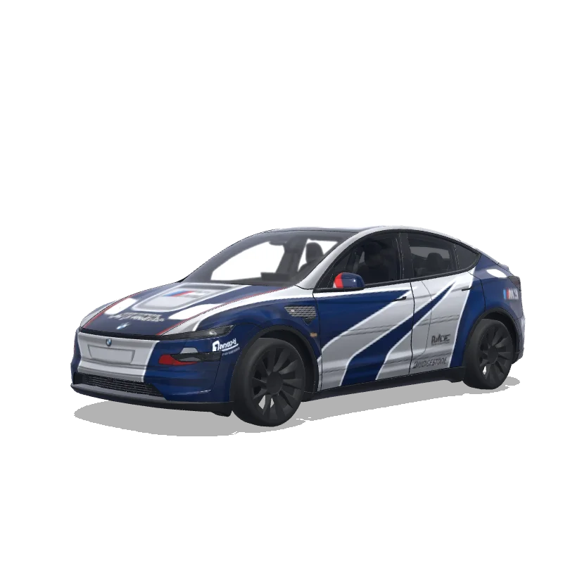 Tesla Model Y (2025+ Premium) custom wrap design