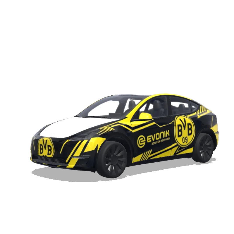 Tesla Model Y custom wrap design