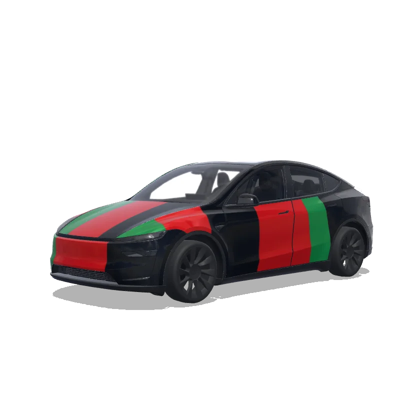 Tesla Model Y (2025+ Premium) custom wrap design