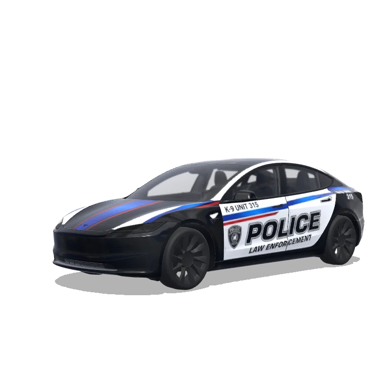 Tesla Model 3 (2024+ Standard/Premium) custom wrap design