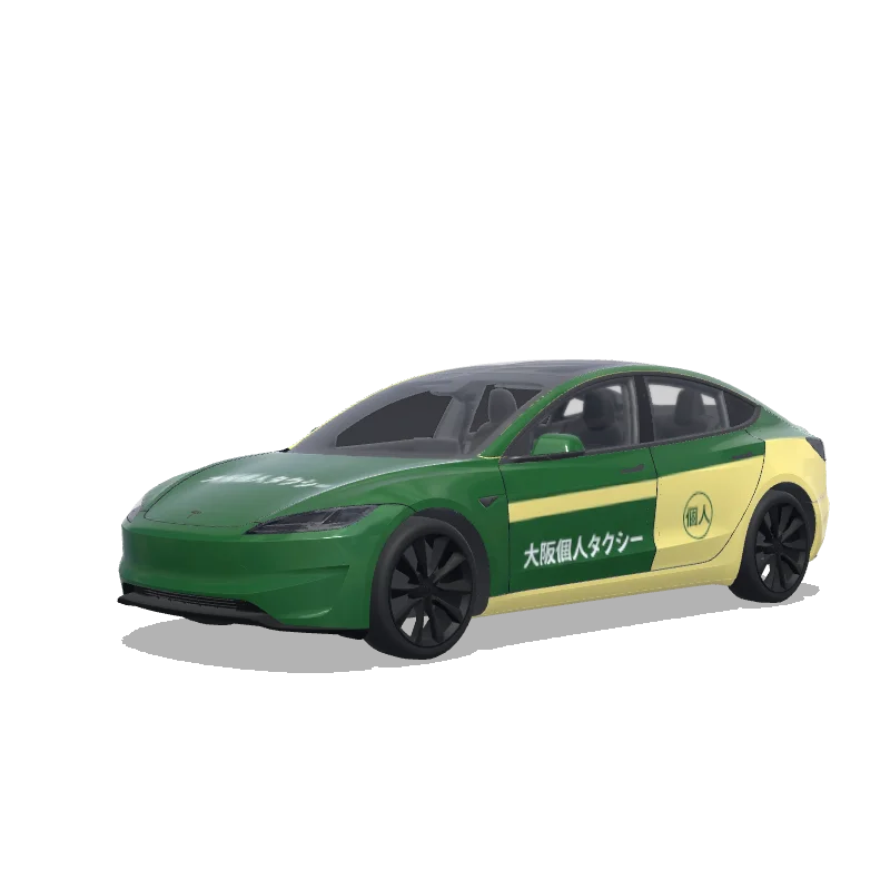 Tesla Model 3 (2024+ Performance) custom wrap design